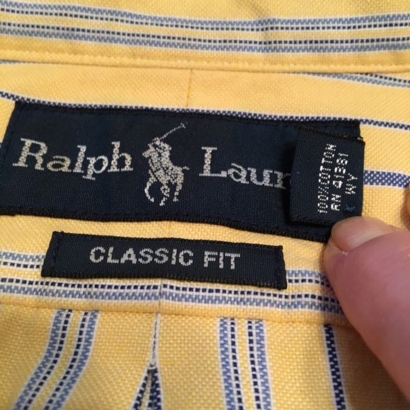 Ralph Lauren Classic Fit striped dress shirt - Picture 3 of 4